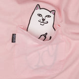 Hidden Pocket Cat T-Shirts (Pink)